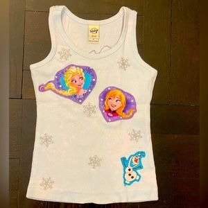 Tee-Hee Frozen Sisters Forever Tank Top - Size 3